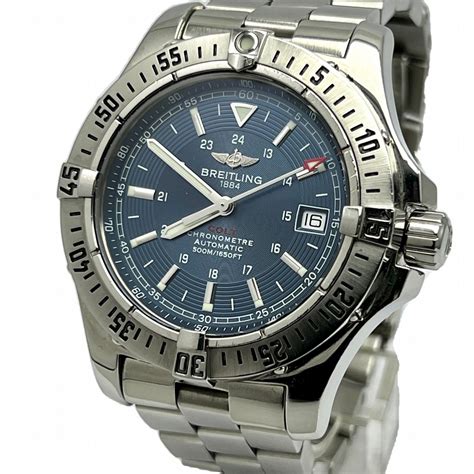 breitling colt automatic silver|breitling colt automatic 44mm blue.